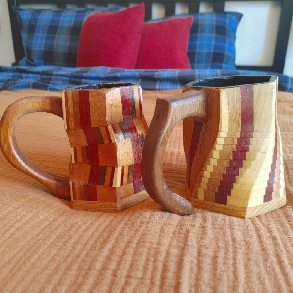 *SOLD* Don Lewis Tankard Set